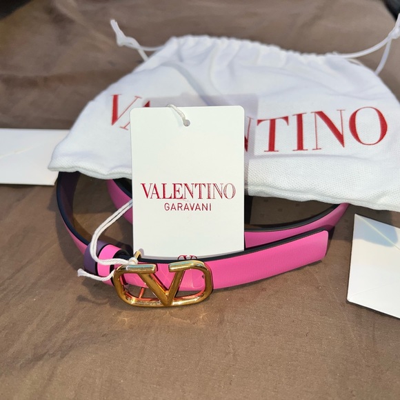 VALENTINO GARAVANI
Pink & Purple VLogo Reversible Belt - Picture 2 of 5